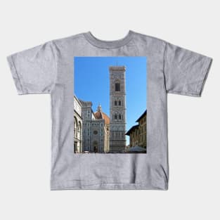 Campanile Tower and Duomo, Florence Kids T-Shirt